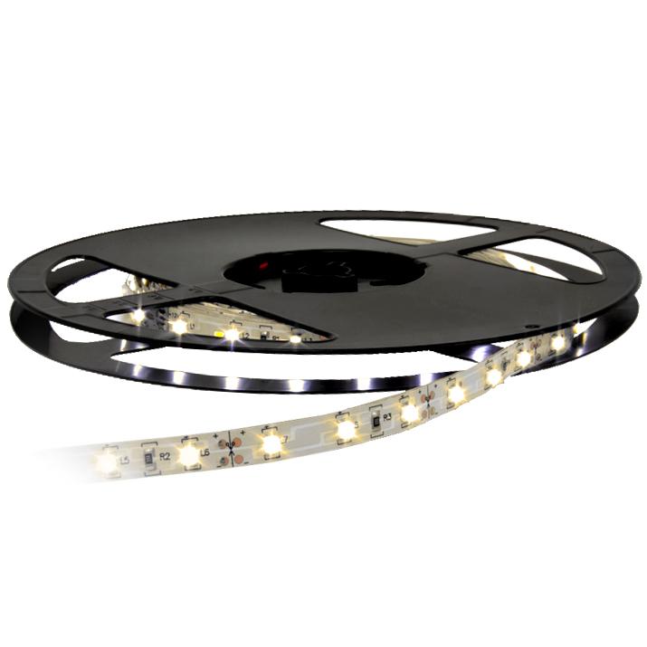 5M LED FLEXBAND WARMWEISS 60LEDs / M LED STRIPES SELBSTKLEBEND - EINKÜRZBAR